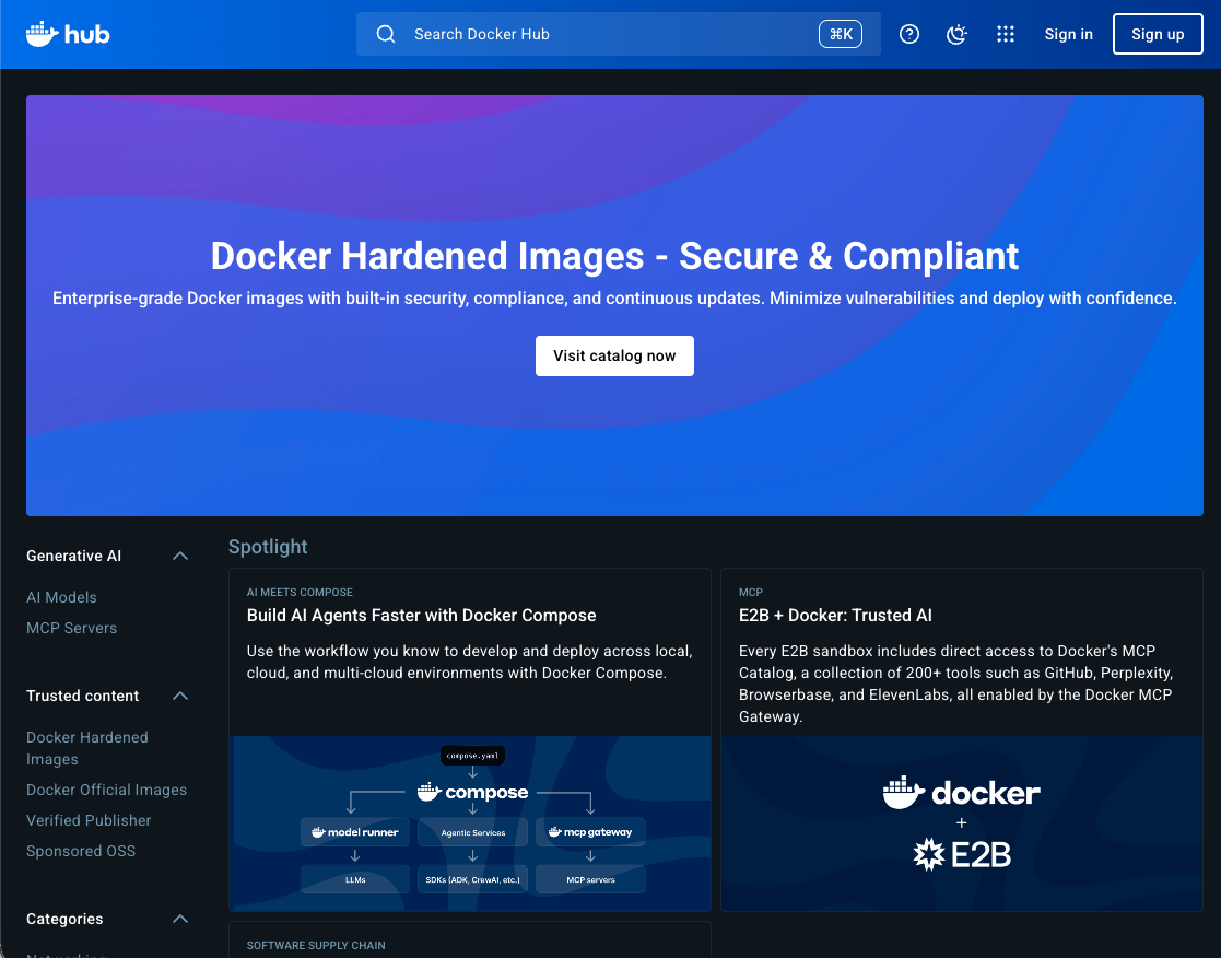 Docker hub