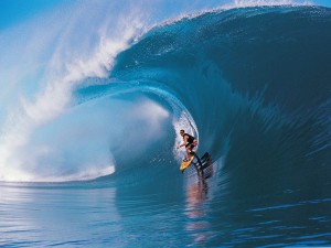 Un surfeur en action !