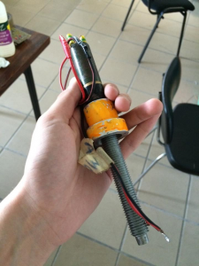 Moteur FabLab utilisé (appartien au club robotique)
