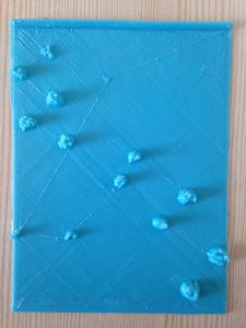 Maquette 3D de la voie bleue