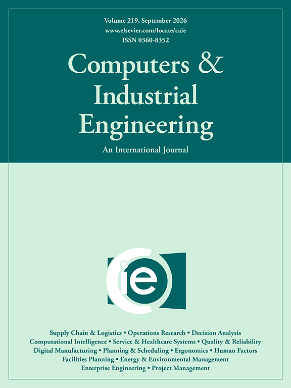 Cover of Computers & Industrial Engineering